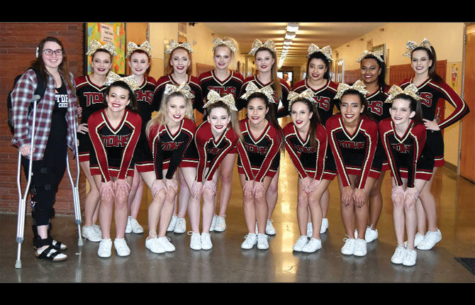 TD Cheer using Despain as an inspiration