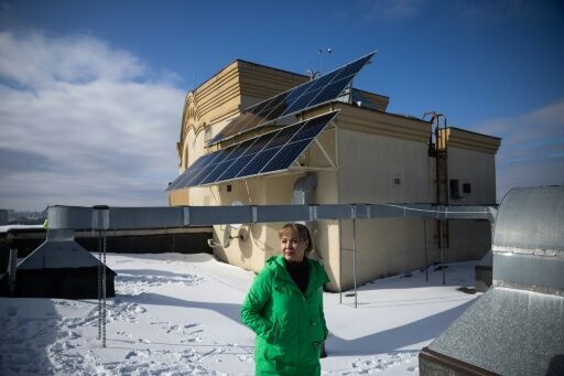 Chernyshenko's family opted for solar panels to fight blackouts