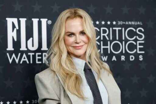 Nicole Kidman wore a tie on the red carpet at the Critics Choice Awards