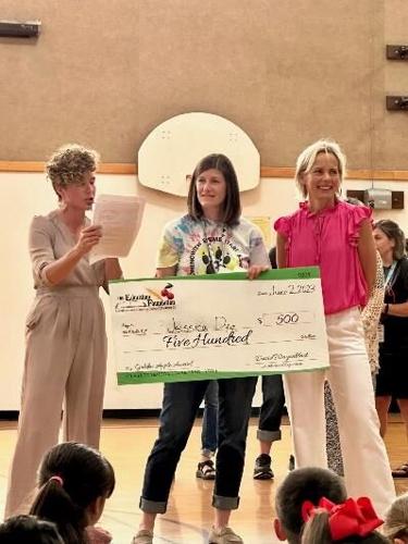 Jessica Dye, third grade, Chenowith Elementary