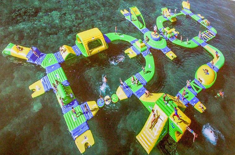 Community members propose inflatable aquapark