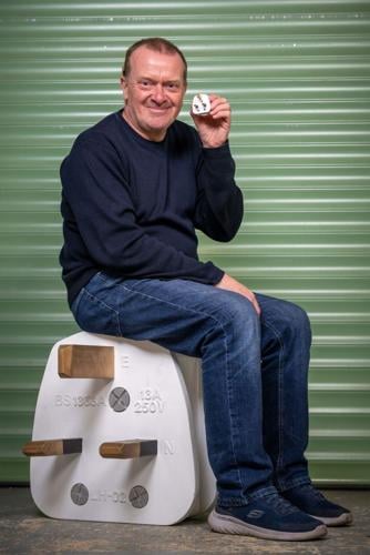 Retiree builds supersized versions of everyday items