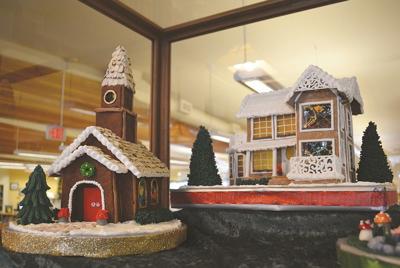 Another tasty holiday display for White Salmon library