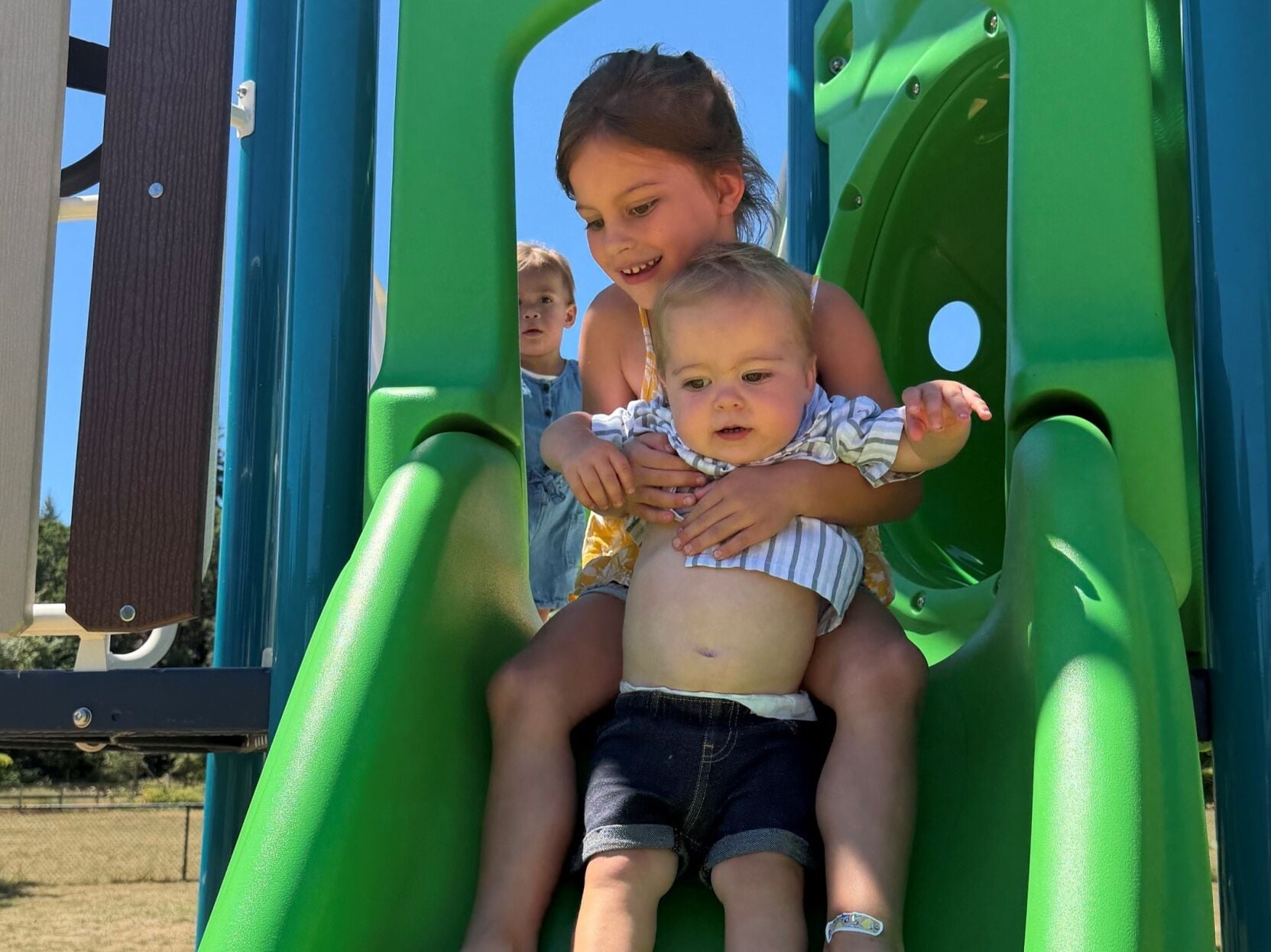 Underwood playground opens