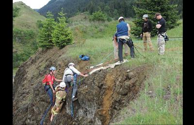 Crag Rats tackle rugged cliff in practice for calamity