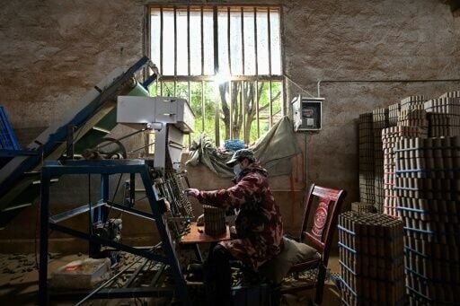 Liuyang in southern China produces around 60 percent of the fireworks sold domestically and 70 percent of those exported