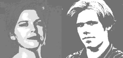 Anna Viemeister and Jeremy Griffin