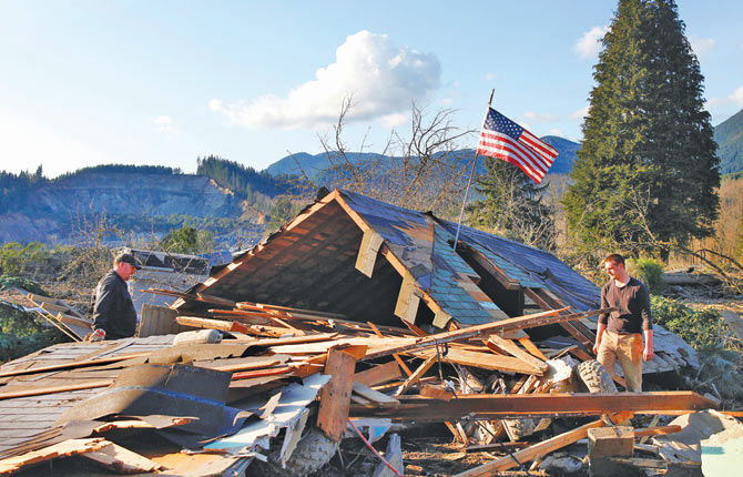 It’s gone.’ Community copes with deadly mudslide
