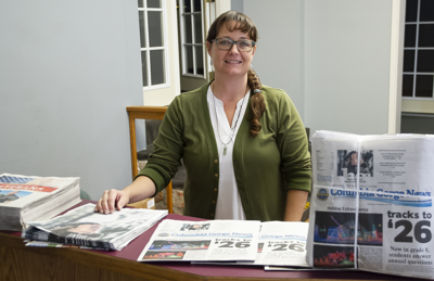 Tanya Lindsey, subscription manager for Columbia Gorge News