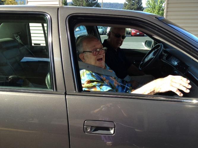 A senior gets his wish