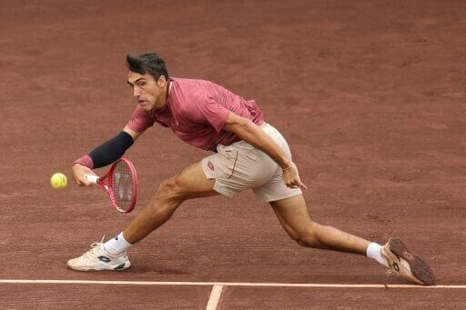 Roman Burruchaga of Argentina is through to his first ATP final after beating compatriot Thiago Tirante in the semi-finals at Houston