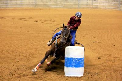 HRV grad Michael Cuevas cleans up at the Oregon Horse State Fair