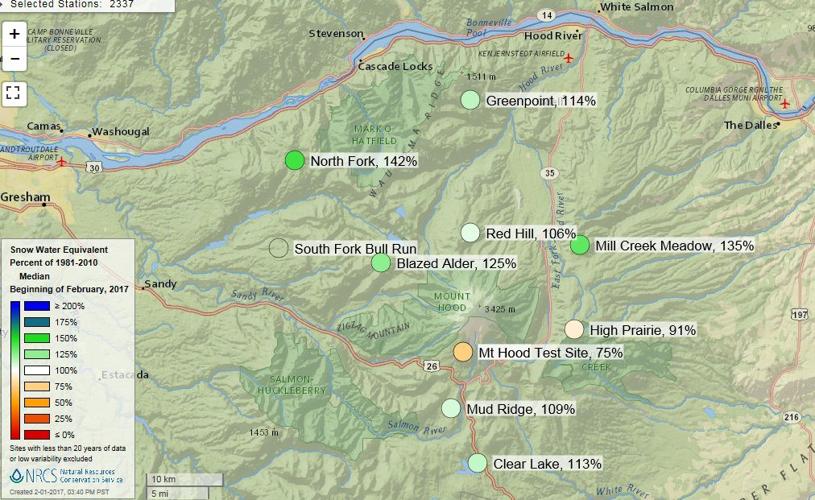 Mt. Hood snowpack returns to ‘normal’ level