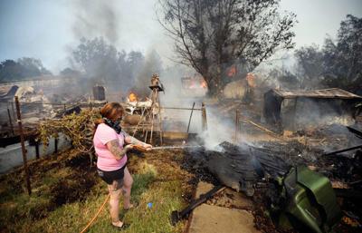 Evacuations lifted in San Diego fire area
