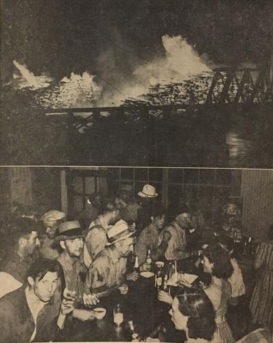 Fire At Oregon Lumber Co. Mill Claims 4 Million Feet 1941
