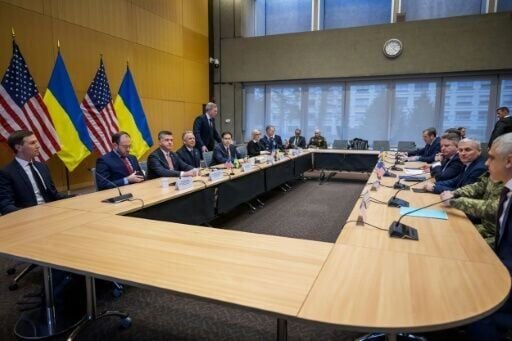 US and Ukrainian delegates sat down in Geneva