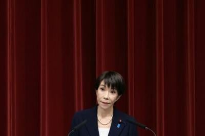 Prime Minister Sanae Takaichi promised to exempt food products from an eight percent consumption tax for two years as she announced the dissolution of parliament next month's vote