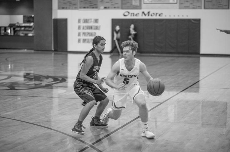 Horizon boys bounce back against Dufur after dropping league opener