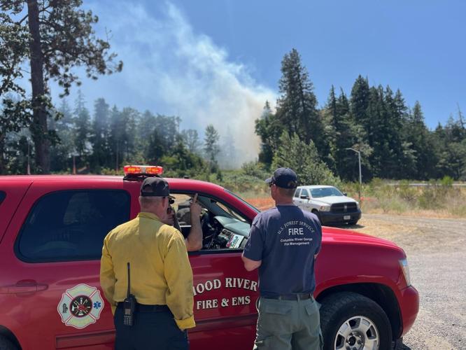 Wildland fire July 11