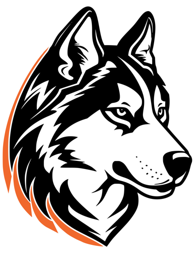 Sherman County Huskies logo