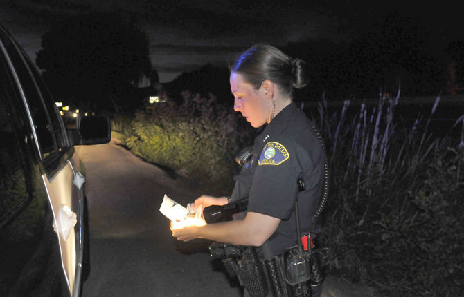 Officers race to ‘fireworks’