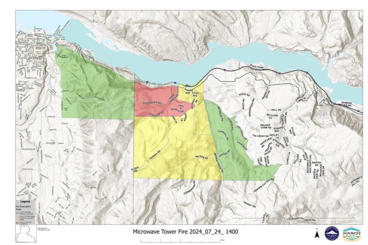 Level 1 Evac for Hood River County