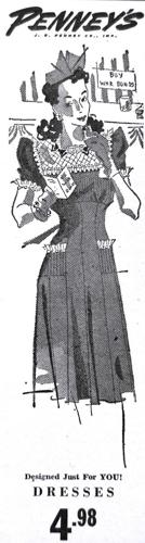 1943 JC Penney ad