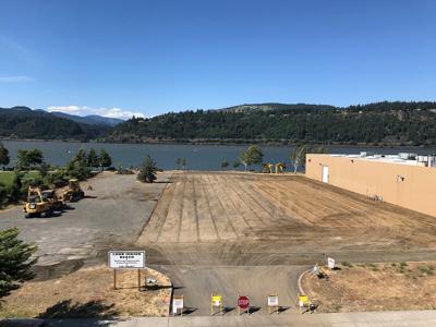 W. Jensen Building parking lot closed for paving