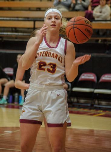 The Dalles girls basketball versus North Marion