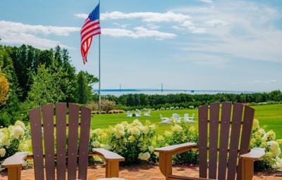 Yard at Inn at Stonecliffe