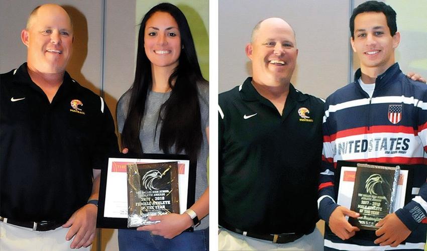 Athletes honored at Sports Awards banquet