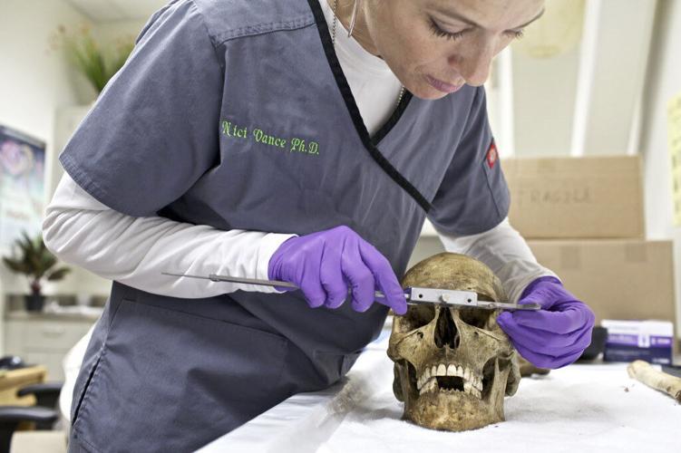 Nici Vance, state forensic anthropologist and Oregon State Medical Examiner’s Office Human Identification program coordinator