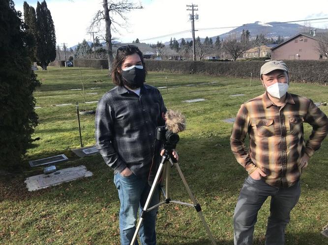 Peace trees Dave and James