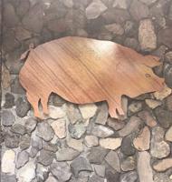 Eating Ribs in Bingen