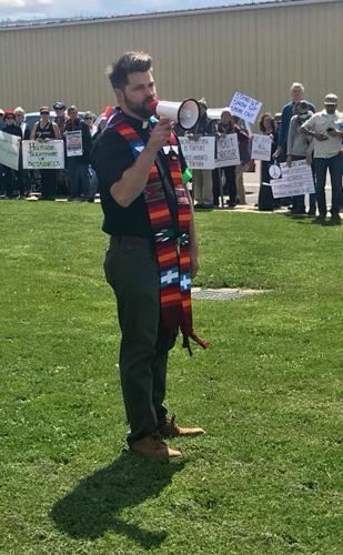 Rally marks NORCOR protest anniversary