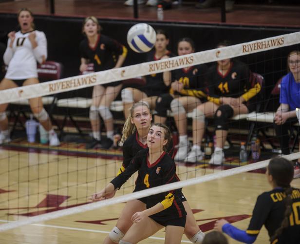 The Dalles volleyball versus Crook County