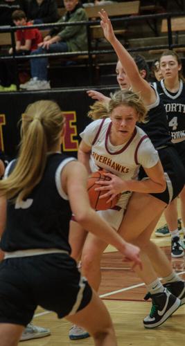 The Dalles girls basketball versus North Marion