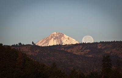 Mountain moon