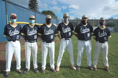Hood River Valley High School senior baseball players