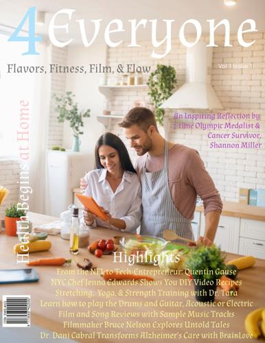 4Everyone Transforms Well-Being Featuring an Olympic Icon, NFL Alum, Chef, Musicians, and Doctors