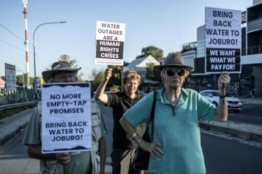 Several parts of South Africa's economic capital -- from wealthy areas to the poorer ones -- have been gripped by weeks-long water shortages