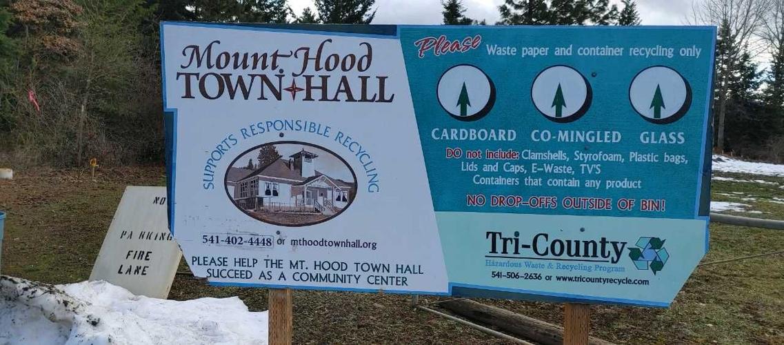 Mt. Hood Town Hall: 1,000 tons and counting