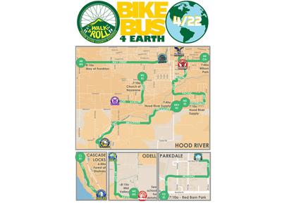 Bike Bus 4 Earth Day - no Mid Valley