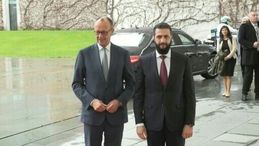 German Chancellor Merz meets Syrian President Sharaa in Berlin
