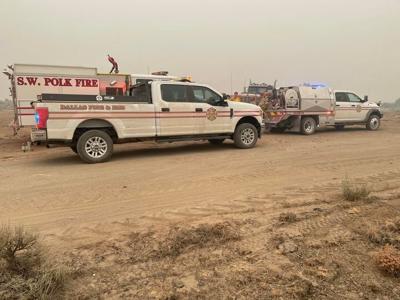 Miller Road FIre 2022 Polk