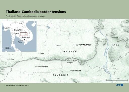 Thailand-Cambodia border tensions.