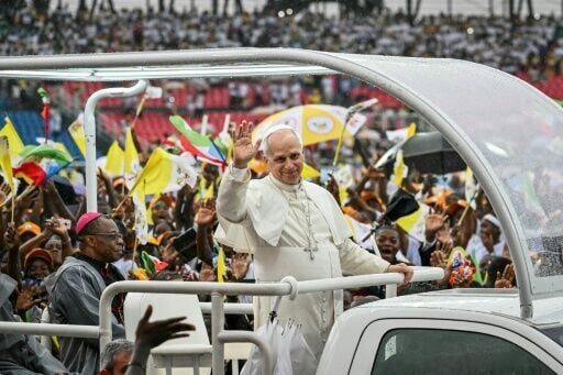 The pope has been well welcomed in Equatorial Guinea