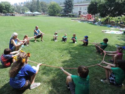 Teamwork at Peace Village