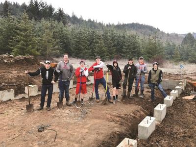 CHS Students Work Tirelessly on Livestock Pavilion Project to Honor Late Brother, Friend