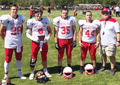 Gridiron greats join forces for one final day